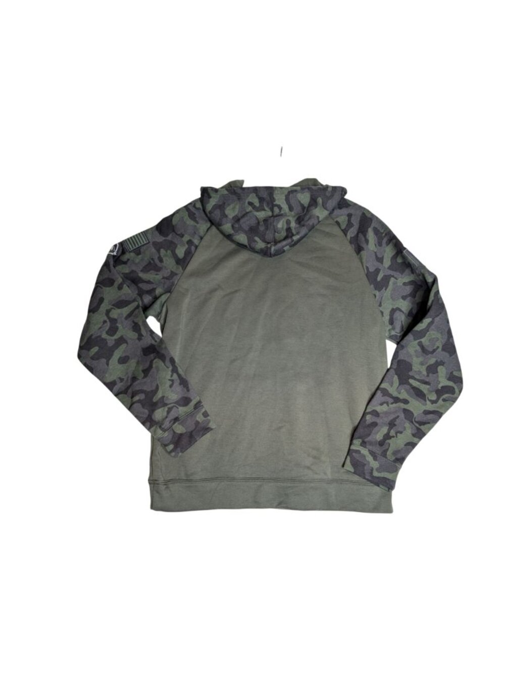 Mens Colosseum Olive/Camo Notre Dame Fighting Irish OHT Military Hoodie Sz L - Picture 12 of 12